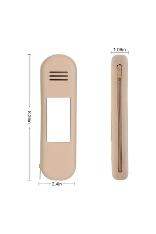 Tongxida Bosphorusboutique Tutucu Sr Sones Silikon Seyahat Saklama Makyaj Kutusu Kozmetik Fırça Düzenleyici Bej Askılı Çanta Diğer