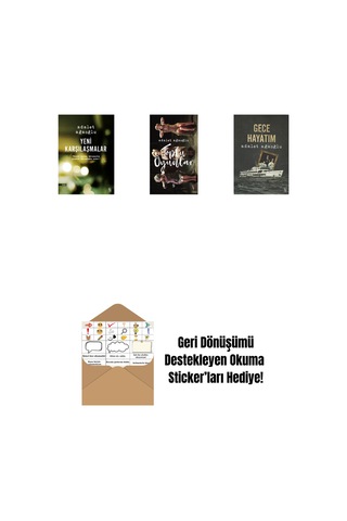 Yeni Karşılaşmalar + Toplu Oyunlar Ciltli + Gece Hayatım + Okuma Sticker'ları