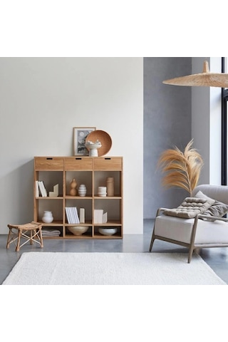 Oslo Model Masif Ahşap Büfe, Konsol Ceviz