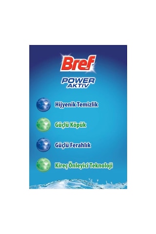 Bref Power Active Çam Ve Lavanta Kokulu 4'lü Klozet Bloğu 4 X 50 G, Çam & Lavanta 4