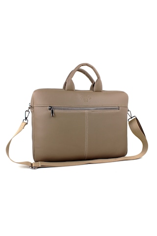 Kadın Vizon Dosya Notebook 15,6 Inç Laptop Ve Evrak Çantası Vizon