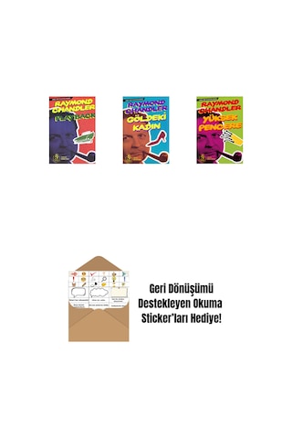 Playback Cep Boy + Göldeki Kadın Cep Boy + Yüksek Pencere Cep Boy + Okuma Sticker'ları