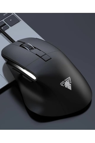 Jedel Cp102 Siyah Professional 7 Butonlu Rgb Işıklı Ergonomik Kablolu Mouse -