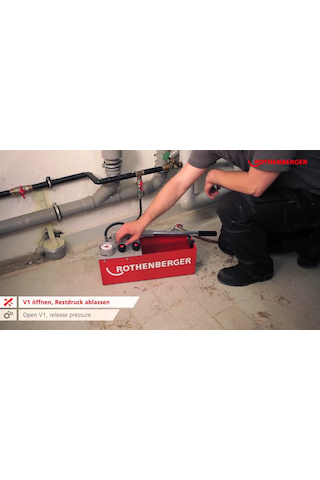 Rothenberger Rp 50-S Manuel Test Pompası