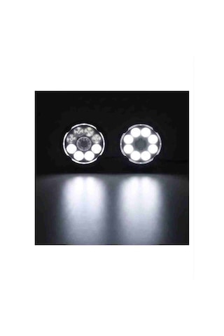 E-mark- Tip Onaylı Beemax White Angel Hardcap 140 Watt Profesyonel Motosiklet Led Sis Far Takımı Bmw 1200-1250-1300gs
