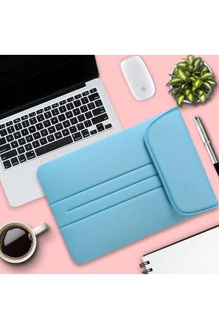 Lemestar 13" Siyah Fom Malzeme Ultrabook Dizüstü Bilgisayar Tablet İç Çantası - Antistatik, Darbe Emici, Pratik Depolama Bölgesi Siyah