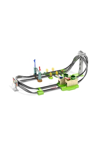 Hot Wheels Mario Kart Çılgın Dönüş Parkuru Yarış Seti. 1 64 Ölçek