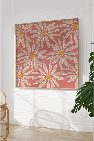 Ahşap Çerçeveli Mdf Kare Tek Tablo Kendi Tablo Setinizi Oluşturacağınız Liste Tx1014 23 X 23