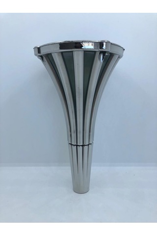 Plastik. 19 Cm Krom Kaplama, Berjer,mobilya,ünite Ayağı 4adet