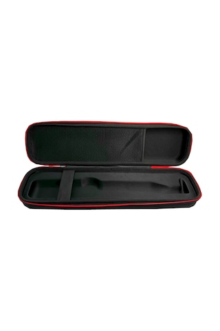 Airstrait Saç Düzleştirici İçin Taşınabilir Seyahat Su Geçirmez Depolama Sert Çanta Siyah