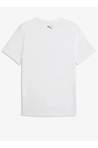 Puma Graphic Tee 2 Erkek Tişört Beyaz 52853102 Beyaz
