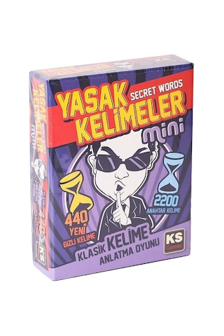 Ks Games Mini Yasak Kelimeler Kutu Oyunu