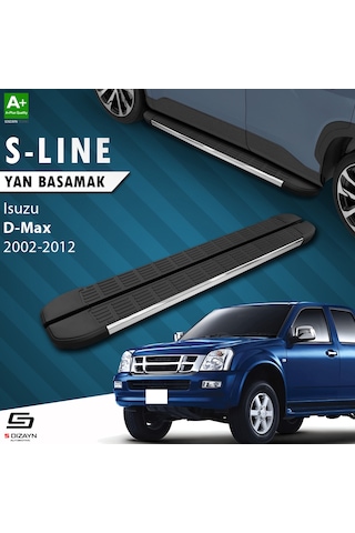 S-dizayn Isuzu D-max S-line Krom Yan Basamak 203 Cm 2007-2012