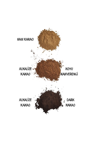 Fulin Gıda Ham Kakao Tozu %10-12 Yağlı İşlem Görmemiş Saf Kakao Raw Cocoa 1 KG