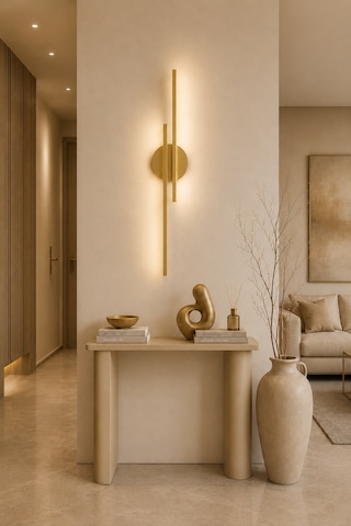 Aden Modern Led Duvar Apliği Günışığı Eskitme