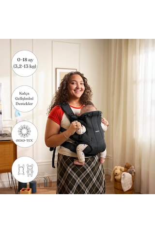 Babybjörn Kanguru Hold Mesh Black