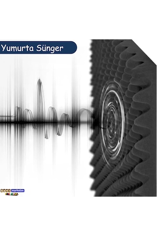 Akustik Yumurta Sünger 40 Dns 25mm 50x50 Cm 50 Adet