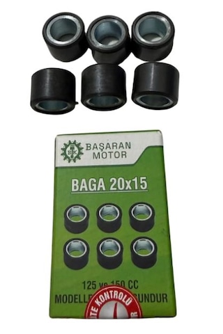 20 X 15 Varyatör Baga 14gram Honda Pcx / Activa S / Dio / Sh 150 / Jupiter / Hero Dash Uyumlu 6'lı Set -