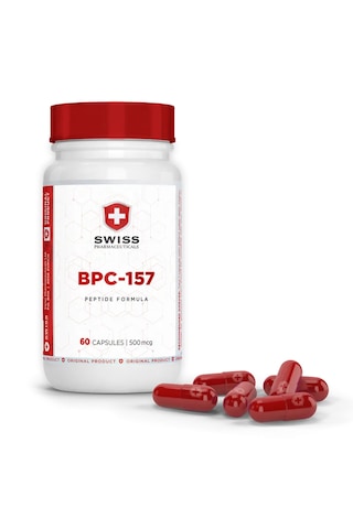 Swiss Pharmaceuticals Bpc-157 500 Mcg 60 Caps Aromasız
