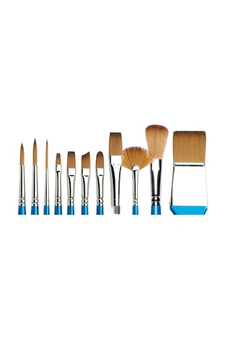 Winsor & Newton 5303000 Cotman Aquarell Sentetik Kıllı Fırça - Seri 333 - Takelaj Fırçası, Mükemmel Sıçrama Ku
