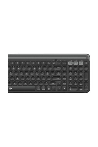 Fd K912T 2.4G Wireless & Bluetooth 3.0 & Bluetooth 5.0 Dual Mode Kablosuz Klavye