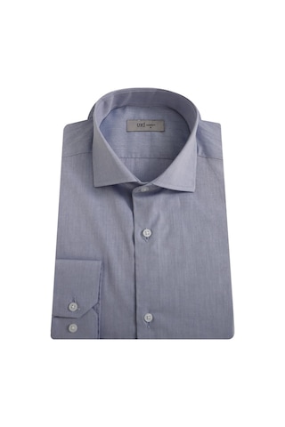 Uki Koyu Mavi Comfort Fit Uzun Kol Gömlek Koyu Mavi