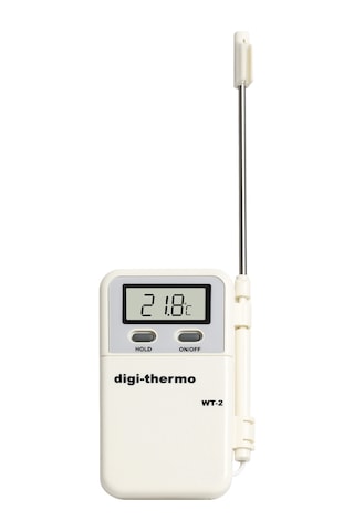 Moveevo Elitech Wt-2 Dijital Gıda Termometresi: Anında Okuma, Veri Kilidi, Sıcaklık Alarmı, Lcd Ekranlı, Pişirme Ve Pastacılık İçin Pil Hariç