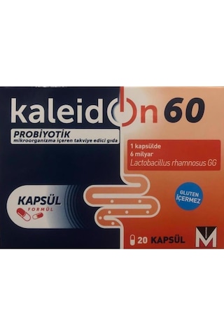 Kaleidon 60 MG 20 Kapsül