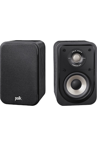Polk Audio Signature S10E Raf Tipi Çift Hoparlör Siyah