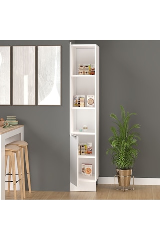 40 Cm Efil Boy Dolabı Mdf Beyaz