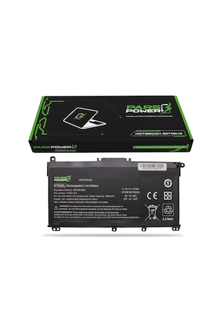 Hp 17-by4000, 17-by4012nt, 17-by4063st Batarya - Pil Pars Power