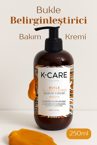 K K-care Cosmetics Kıvırcık Saçlar için Bukle Belirginleştirici Kremi 250 ML