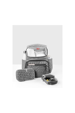 Forma Sırt Çantası Bebek Bakım Çantası - Gri - Yeni Model Gri