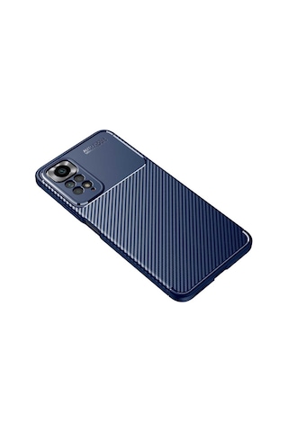 Apsuwa Xiaomi Redmi Note 11s Global Kılıf Negro Karbon Fiber Silikon