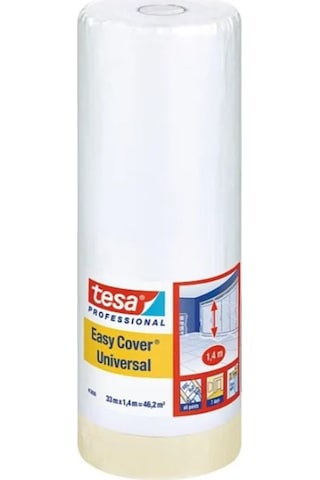 Tesa 4403 Easy Cover 25mx140cm Koruma Örtüsü Ve Maskeleme Bandı