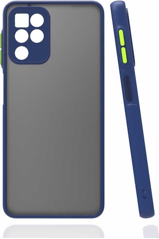 Samsung Uyumlu Galaxy M32 Kılıf Lens Korumalı Mat Silikon Kapak