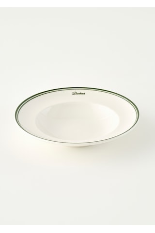 Bella Maison Bonheur Porselen Makarna Tabağı Yeşil 28 Cm Yeşil
