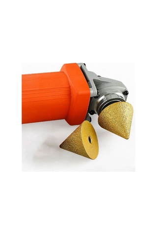 Sointeresting M10 Açı Frezeleme Ucu 38mm Pah Kırma Ucu Fayans Kesme Makinesi Model 100 Açı Taşlama Makinesi İçin Kırpma