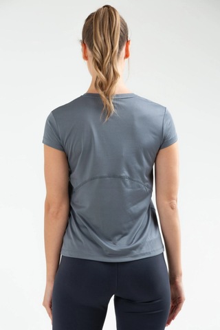 Umbro Vf-0075 Olet Kadın Gri T-shirt Siyah
