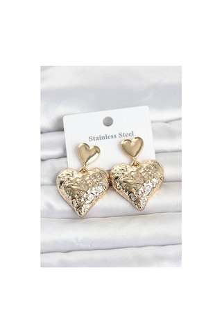 316l Çelik Gold Renk Model Kadın Küpe Tj-bkp11825 Evimdeyokyok