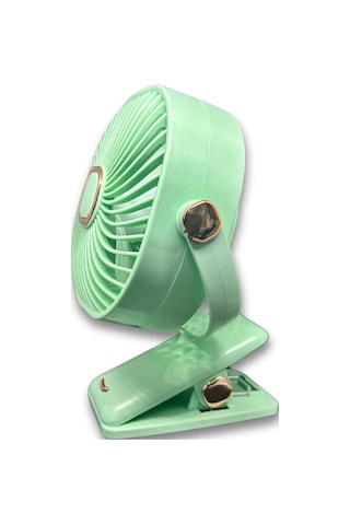 Zb113 Taşınabilir Masaüstü Yeşil Usb Fan