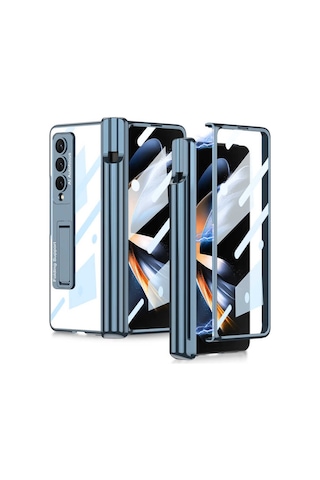 Galaxy Z Fold 4 Kilif Zore Kipta Standli Kalem Bölmeli Kilif 562604554