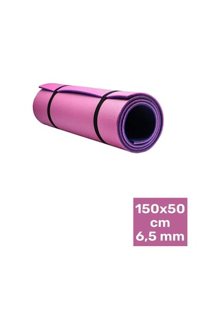 Mobee 6,5mm Taşıma Askılı Kamp Matı Pembe 150x50cm Pembe
