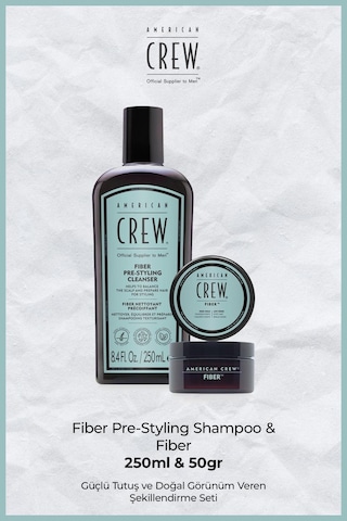 Crew Fıber Shampoo 250ml & Fıber 50g Diğer