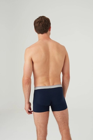 U.S. Polo Assn. Erkek Lacivert Tekli Boxer 80621 Baskılı