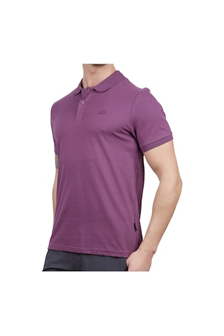 Alpinist Stratus Erkek Polo T-shirt 600303 Mürdüm Mürdüm