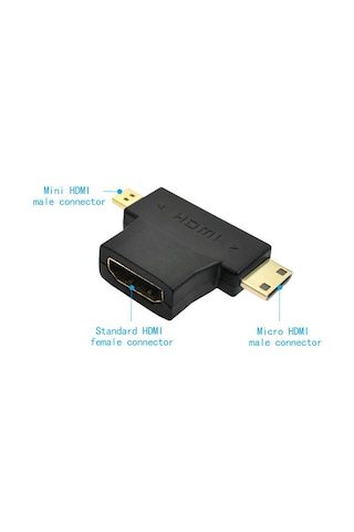 Hdmi To Mini Hdmi ve Micro Hdmi Çevirici