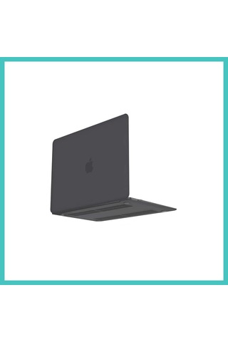 Ny Joy Macbook Pro 13 2021 Macbook Buzlu Kapak - Füme Nyjoybz
