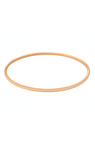 Ajda 925 Ayar Gümüş Bilezik Rose Kaplama Tırtık Rose Gold
