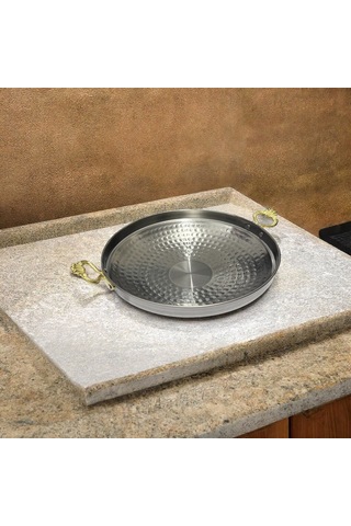 Alüminyum Kapaklı Saç Tava 25 Cm